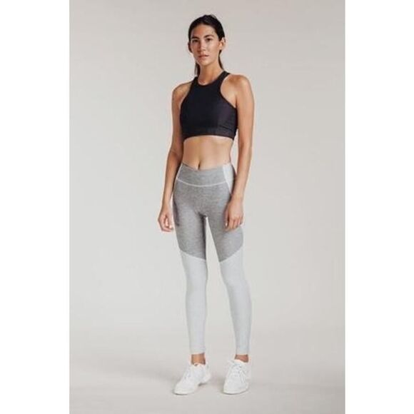 Outdoor voices ash dove two tone warm up leggings size small - Picture 9 of 9